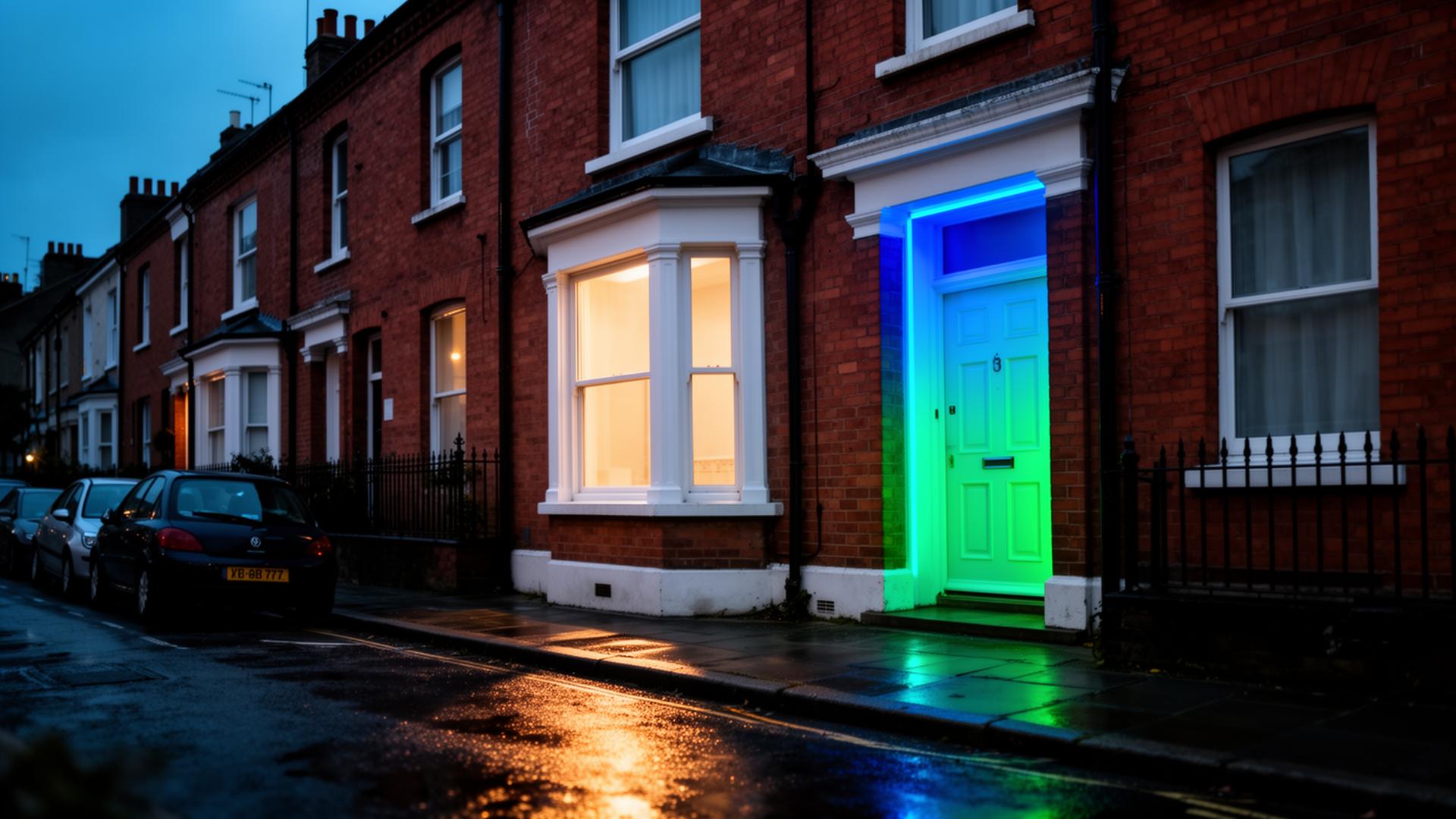 The House Refresh Package — premium Bristol property deep clean and inspection, Victorian terraced house at dusk